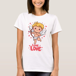 Niedliche Cupid-Liebe T-Shirt