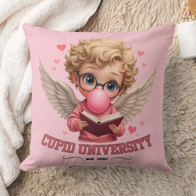 Niedliche Cupid University Bubblegum Angel Ästheti Kissen (Decke)
