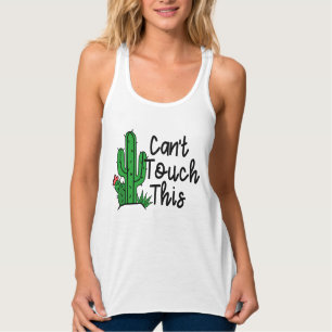 Niedliche Custom Spring Break Beach Cactus Student Tank Top