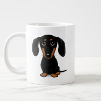 Niedliche Dackel Black and Tan | Dackel Hund