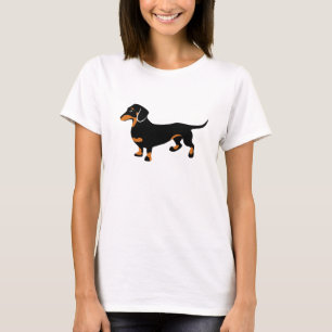 Niedliche Dackel - Dackel-Hund T-Shirt