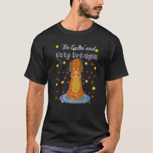 Niedliche Dackel Funny Dackel Hunde Yoga Workout B T-Shirt