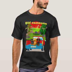 NIEDLICHE DACKEL GIFTS FUNNY DACKEL DOG ROADTRIP D T-Shirt