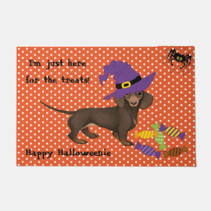 Niedliche Dackel Halloween Door Mat Fußmatte