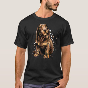 Niedliche Dackel Hunde Haustiere Besitzer Grafik T-Shirt