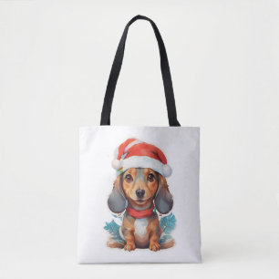 Niedliche Dackel Santa Classic T - Shirt