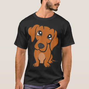 Niedliche Dackel Welpen Hund Dackel T - Shirt