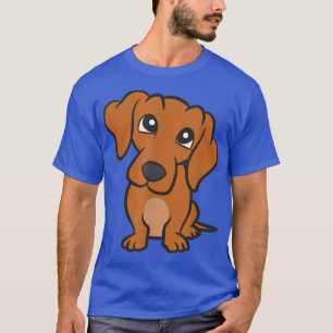 Niedliche Dackel Welpenhund-Dackel T-Shirt