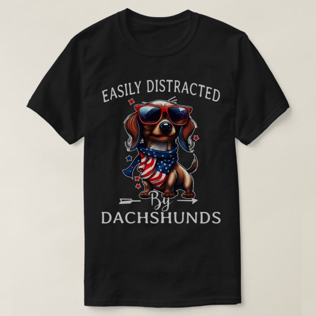 NIEDLICHE DACKELN 1 T-Shirt (Design vorne)
