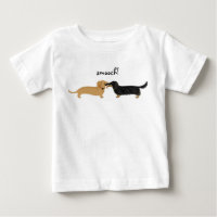 Niedliche Dackeln Smooch | Dackel Hunde Liebe