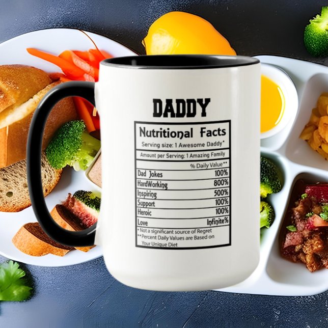 niedliche Daddy Wortart Tasse (Von Creator hochgeladen)