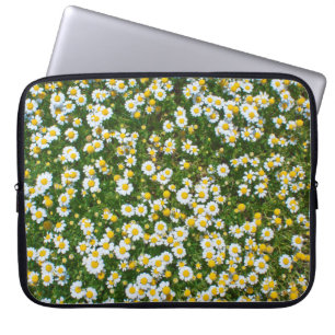 Niedliche Daisies Funny Hübsche Blume Nature Girly Laptopschutzhülle
