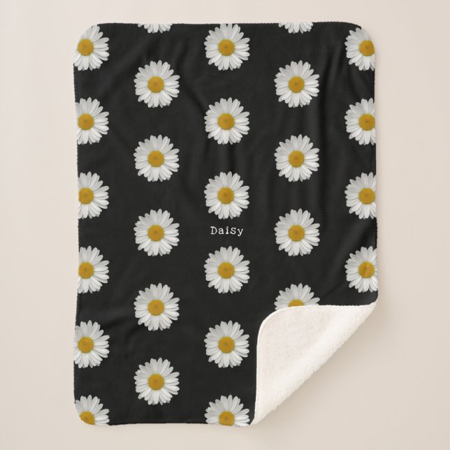 Niedliche Daisy-Blume mit Namen Sherpadecke (Vorderseite)