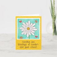 Niedliche Daisy-Blume mit Teddybären erholt sich b