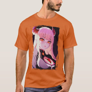 Niedliche Dämonennachfolge Kunst gestört T-Shirt