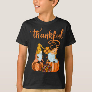Niedliche dankbare Nomaden für Herbst oder Hallowe T-Shirt