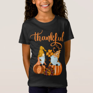 Niedliche dankbare Nomaden für Herbst oder Hallowe T-Shirt