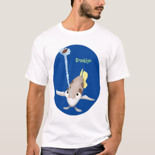 Niedliche Darstellung des Cartoon Archerfish T-Shirt