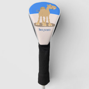 Niedliche Darstellung des Cartoon auf dem Kamel Golf Headcover