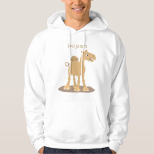 Niedliche Darstellung des Cartoon auf dem Kamel Hoodie