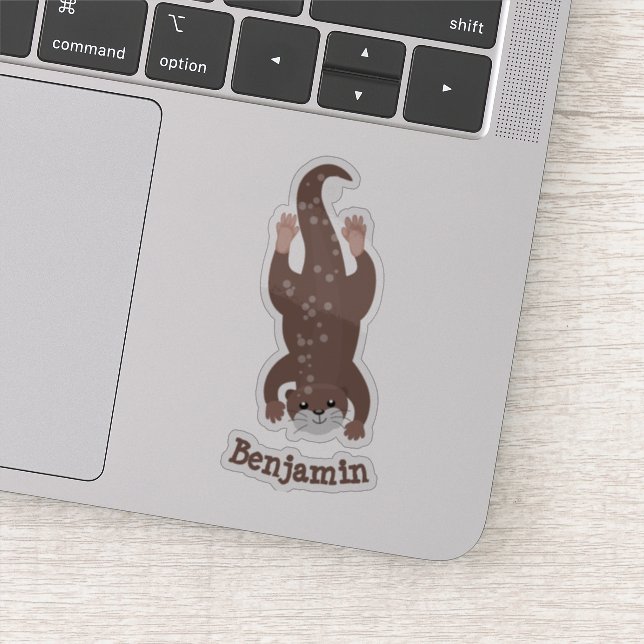 Niedliche Darstellung des Cartoon Aufkleber (Detail)