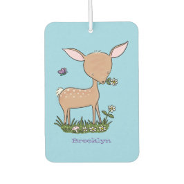 Niedliche Darstellung des Cartoon des glücklichen Autolufterfrischer