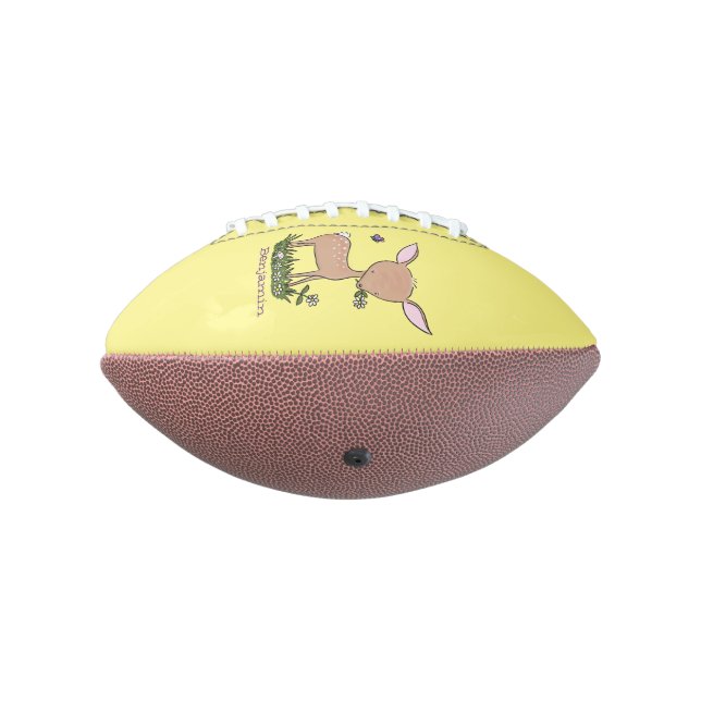 Niedliche Darstellung des Cartoon des glücklichen  Football (Gedreht 270)