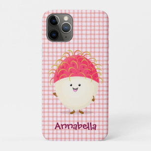 Niedliche Darstellung des Cartoon in Rosa Case-Mate iPhone Hülle
