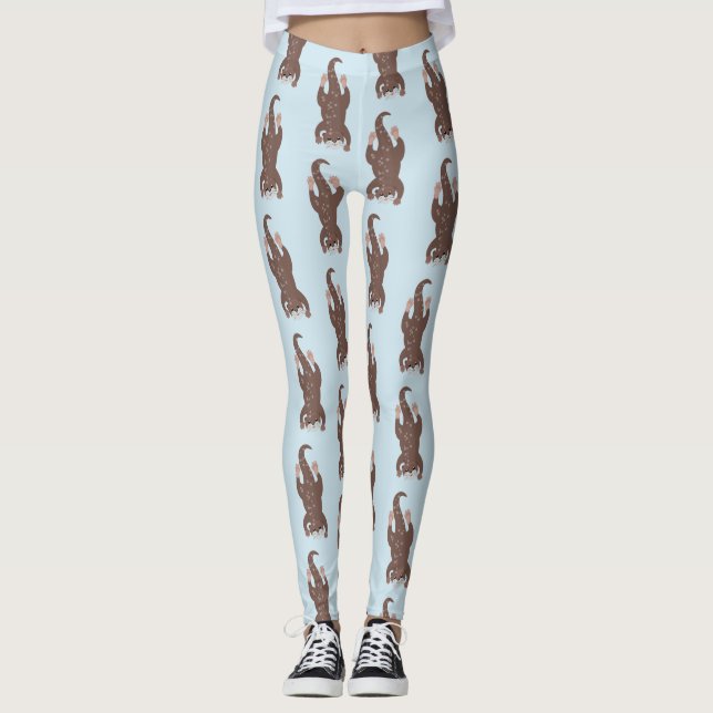 Niedliche Darstellung des Cartoon Leggings (Vorderseite)