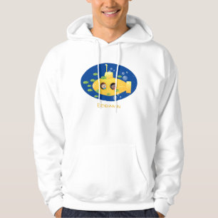 Niedliche Darstellung des Cartoon von Unterseefisc Hoodie