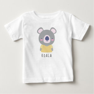 Niedliche Darstellung des Koala-Bären - individue Baby T-shirt