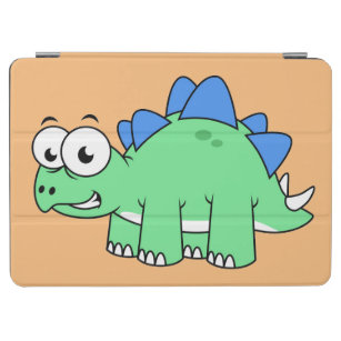 Niedliche Darstellung eines Stegosaurus. 2 iPad Air Hülle