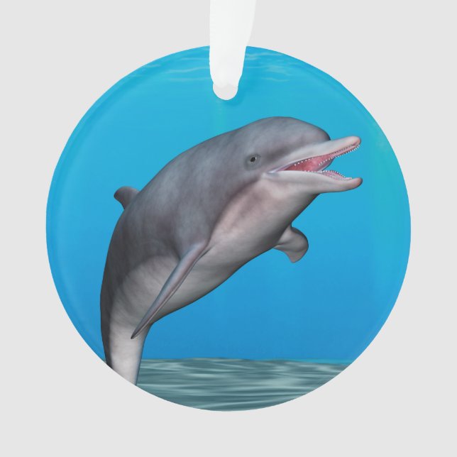 Niedliche Delphin Ornament (Vorderseite)
