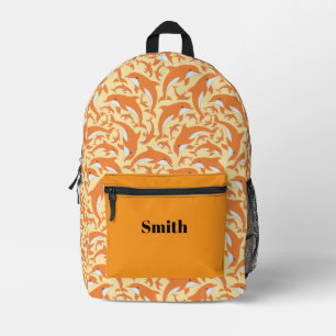 Niedliche Delphine Bedruckter Rucksack
