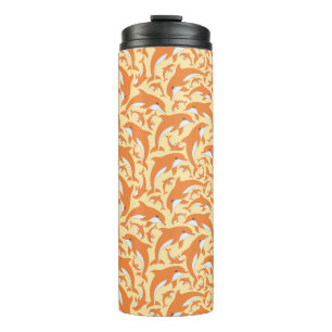 Niedliche Delphine Thermosbecher
