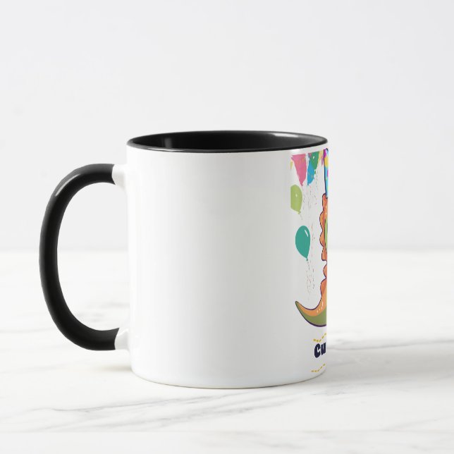 Niedliche Dino-Tasse Tasse (Links)