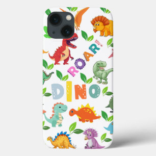 Niedliche Dinosaurier-Arten nahtlos Case-Mate iPhone Hülle