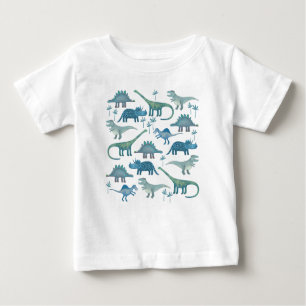 Niedliche Dinosaurier Baby T-shirt