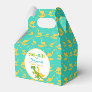 Niedliche Dinosaurier Boys Age - A-Saurus Geburtst Geschenkschachtel