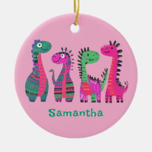 Niedliche Dinosaurier Design Ornament