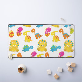 Niedliche Dinosaurier, Dinosaurier-Muster, Baby-Di Schreibtischunterlage