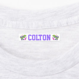 Niedliche Dinosaurier Etiketten