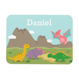 Niedliche Dinosaurier für kleine Kinder Magnet