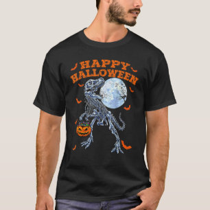 Niedliche Dinosaurier Halloween-Kostüm mit Retro P T-Shirt