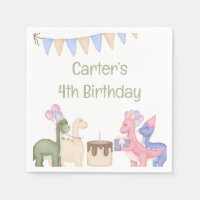 Niedliche Dinosaurier mit gebackenem Kind