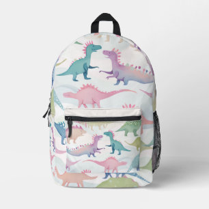 Niedliche Dinosaurier-Muster Bedruckter Rucksack
