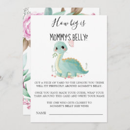 Niedliche Dinosaurier Peony, wie groß sind Mama's 