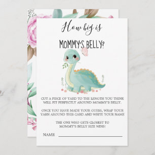 Niedliche Dinosaurier Peony, wie groß sind Mama's