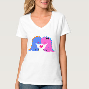 Niedliche Dinosaurier-Shirt-//-Dinosaurier im T-Shirt