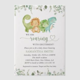 Niedliche Dinosaurier, T-Rex, Jurassik, Babydusche